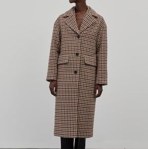 EDITED Alexa Coat (Camel Check)